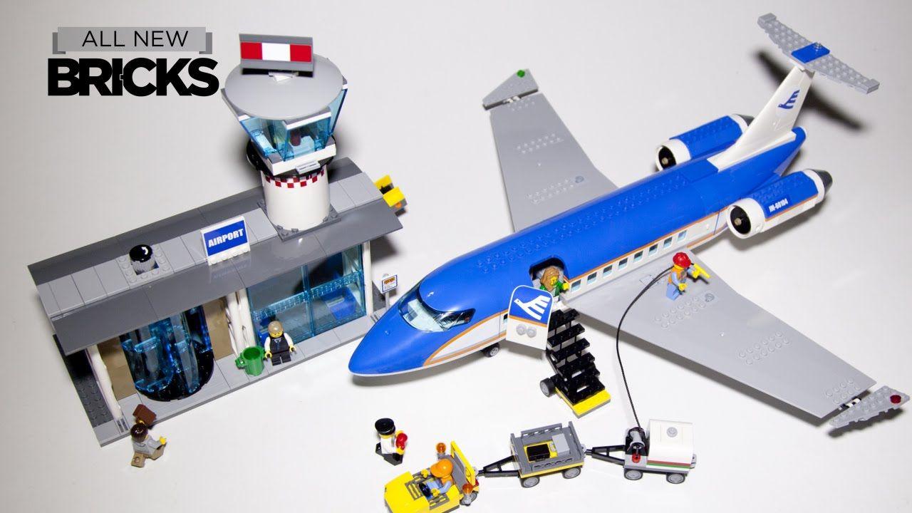 LEGO City Airlines Logo - Lego City 60104 Airport Passenger Terminal Speed Build - YouTube