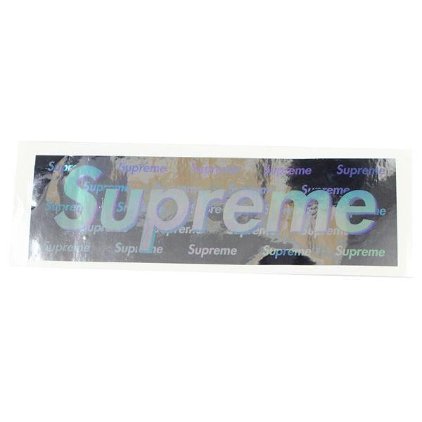 Silver Supreme Logo - stay246: SUPREME (shupurimu) hologram BOX logo sticker silver ...