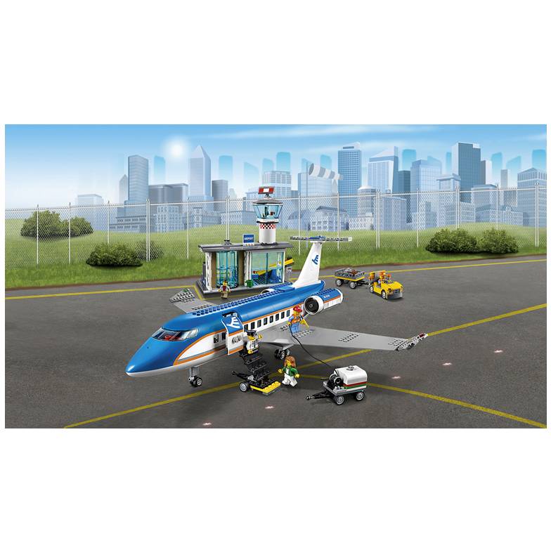 LEGO City Airlines Logo - Lego Airport Passenger Terminal | Flyinsite