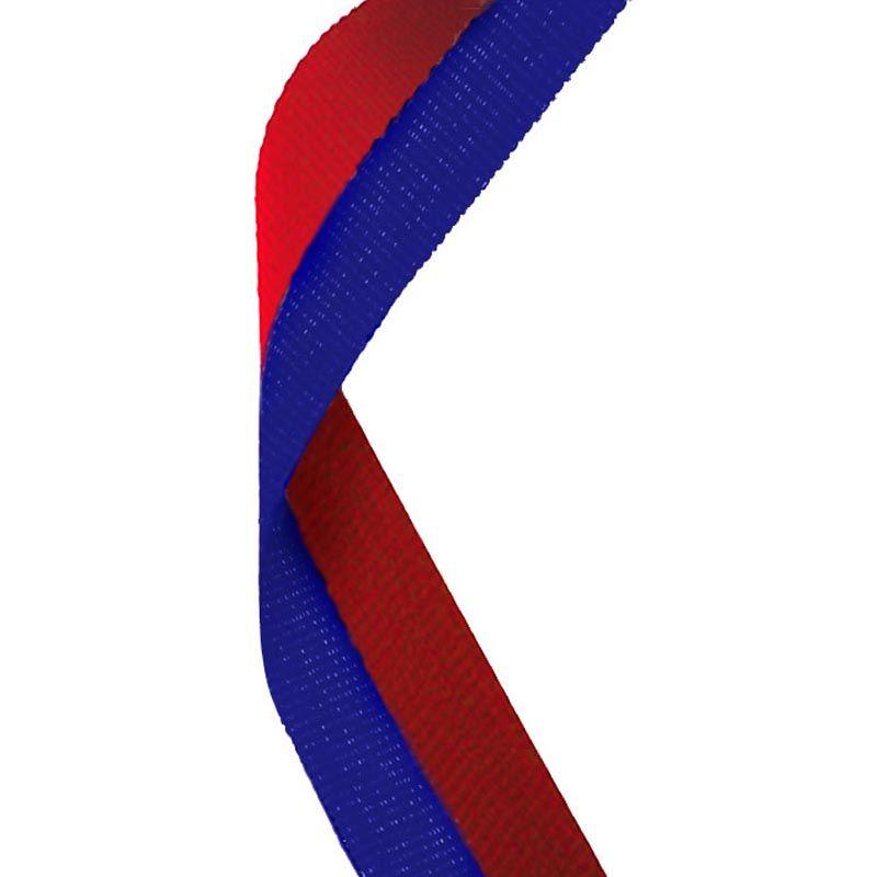 Blue Orange Red Ribbon Logo - Blue & Red Ribbon Trophy Centre