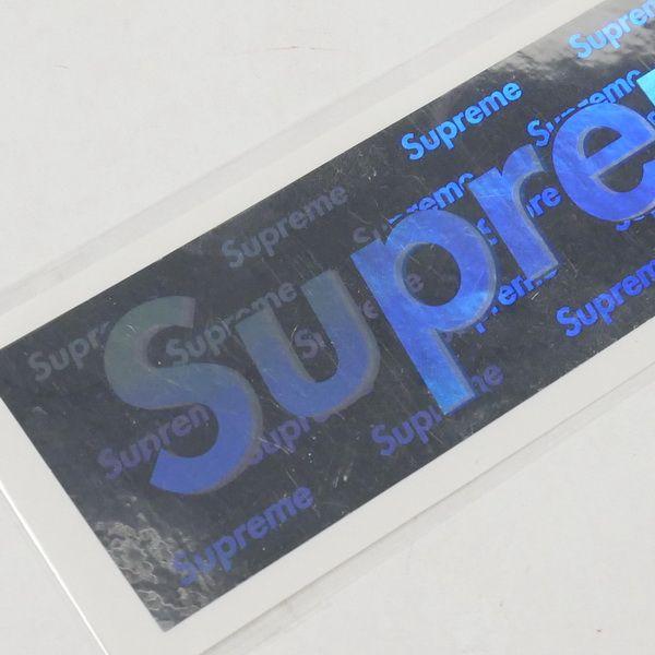 Silver Supreme Logo - stay246: SUPREME Supreme hologram BOX logo sticker silver Size