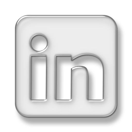 linkedin logo black and white png download