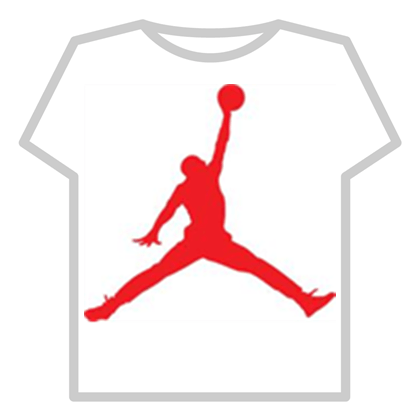 Surpreme Jordan Logo - Red Air Jordan Logo - Roblox
