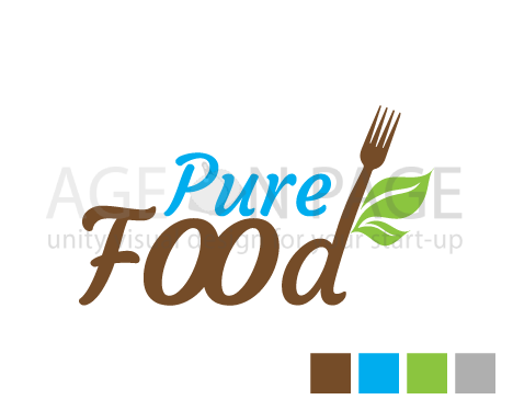 Restrurant Food Store Logo - AOP Design Food Logo design start pack, Vegan Restaurant