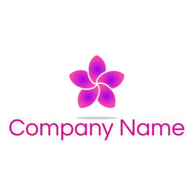 Tropical Flower Logo - Bright Tropical Flower Logo Maker