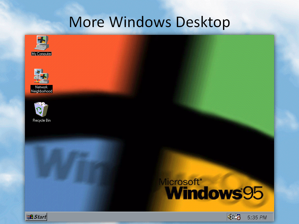 Windows 95 Plus Logo - Dinosaur Sighting: Microsoft Plus! Companion for Windows 95 - Page ...