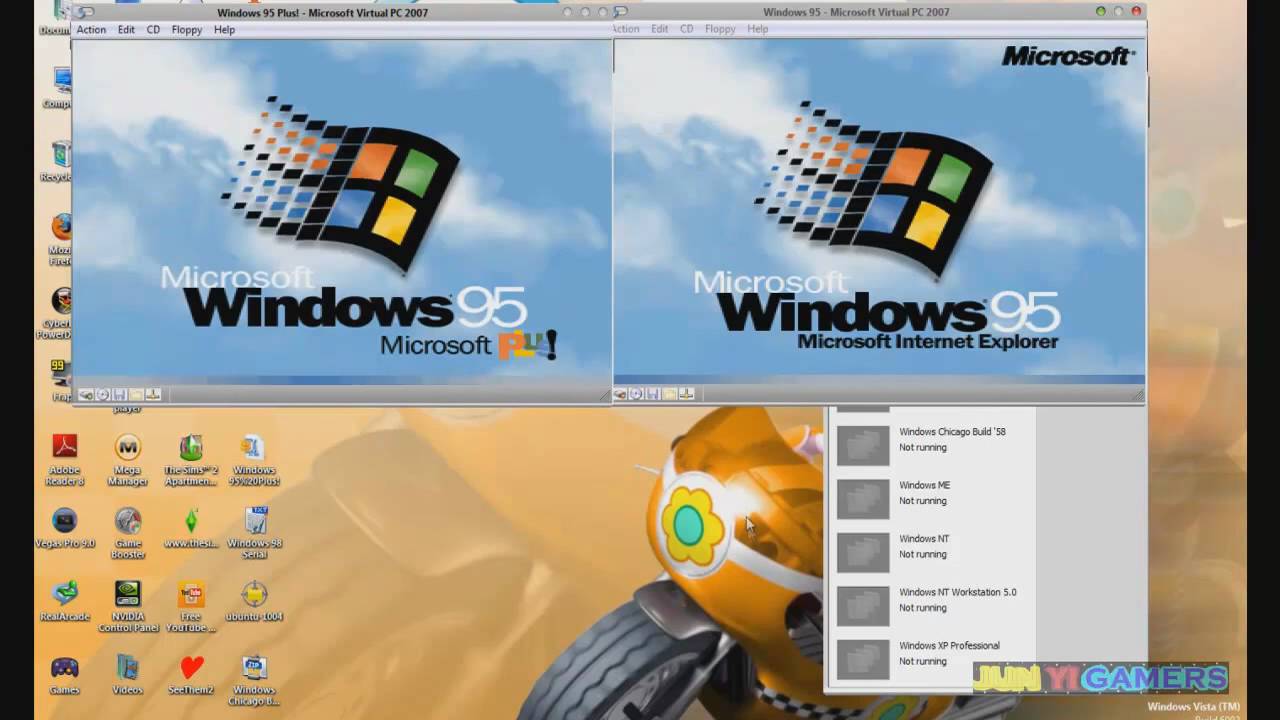 Windows 95 Plus Logo - Windows 95 vs. Windows 95 Plus! - YouTube