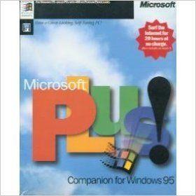 Windows 95 Plus Logo - MICROSOFT PLUS! COMPANION FOR WINDOWS 95 SOFTWARE PN:320 052AV100