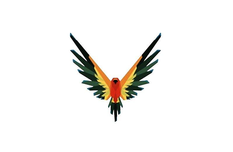 Maverick the Parrot Logo - Maverick the bird Logos