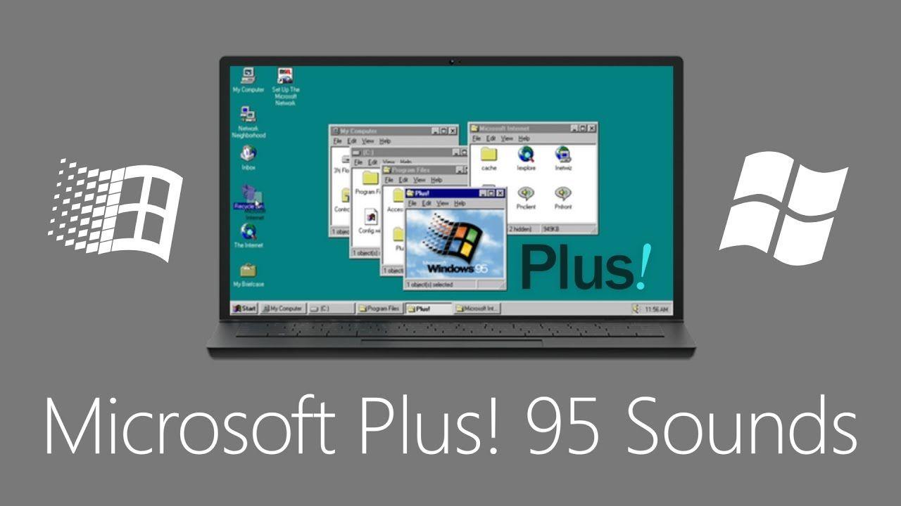 Windows 95 Plus Logo - All Microsoft Plus! for Windows 95 Sounds - YouTube