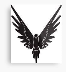 Maverick the Parrot Logo - Maverick Bird Metal Prints | Redbubble