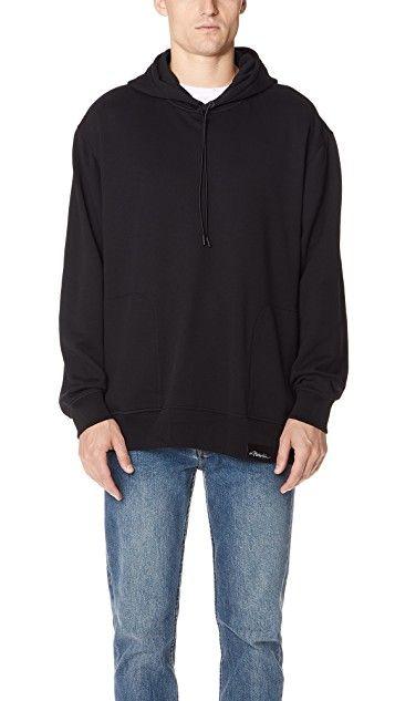 3.1 Phillip Lim Logo - 3.1 Phillip Lim Maxi Hoodie with Box Logo | EAST DANE