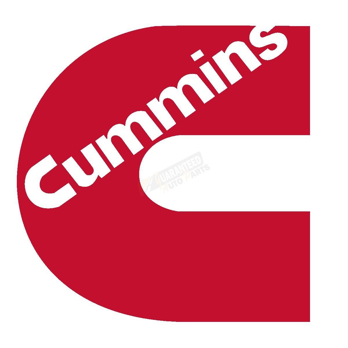 Red Cummins Logo - Cummins Logo Decal Auto Parts
