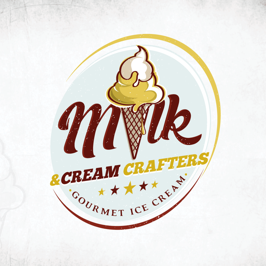 Ice Cream Brand Logo - 30 ice cream logos that will melt the competition - 99designs