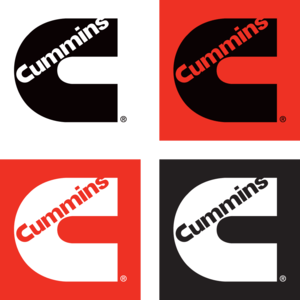 Red Cummins Logo - Cummins Logos