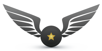 Eagle Wings Logo - Create a Logo Free - Online Wings star Logo Templates