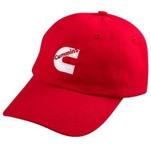 Red Cummins Logo - CUMMINS Diesel Engine Hat CAP Classic Red Logo Dodge Ram 2500 3500 ...