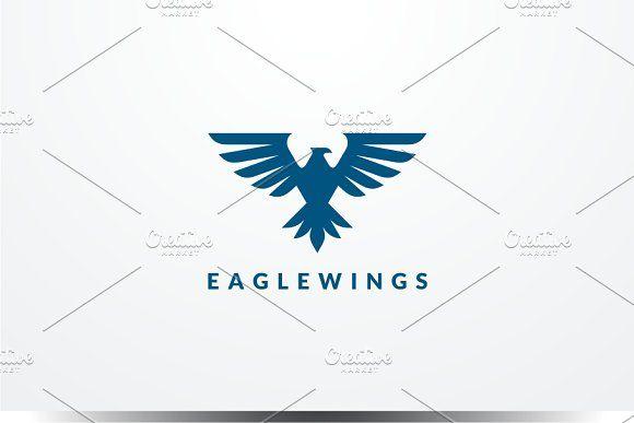 Eagle Wings Logo - Eagle Wings Logo ~ Logo Templates ~ Creative Market
