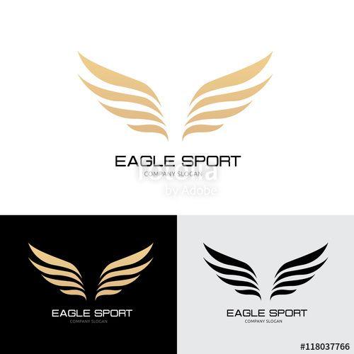 Eagle Wings Logo - Wings Logo, Eagle wing logo,bird symbol,freedom logo, Sport logo ...