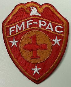 Orange Colored USMC Logo - USMC Marine FMF-PAC 1st EOD (Explosive Ordnance Disposal) Company ...