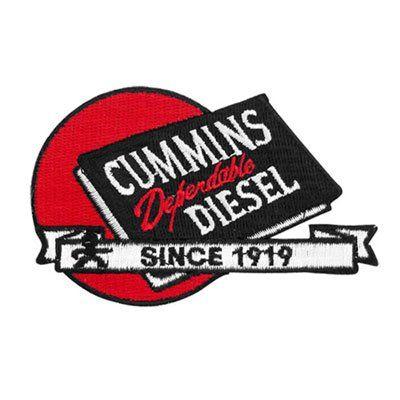 Red Cummins Logo - Diesel Power Plus Cummins dodge iron on red ball logo