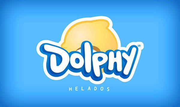 Ice Cream Brand Logo - Dolphy Ice Cream - Redesign on Behance