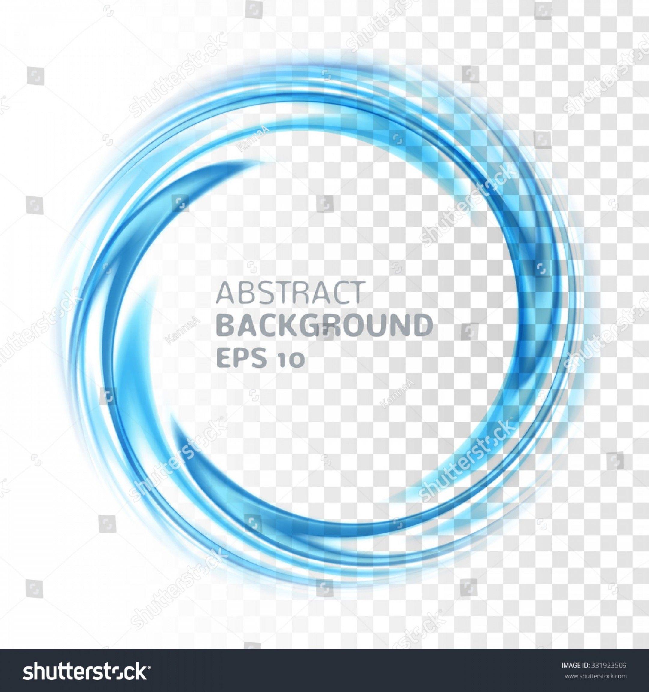 Blue and White Swirl Logo - Abstract Blue Swirl Circle On Transparent