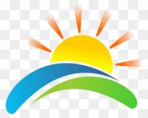 Green and Yellow Sun Logo - Vector Green Sun Logo Download - Sunshine Logo Vector Png - Free ...