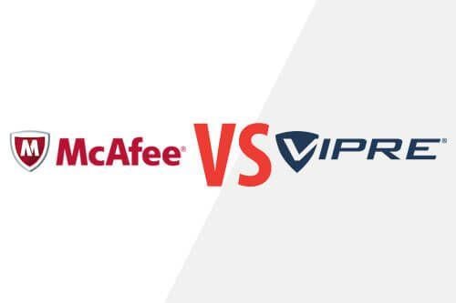 VIPRE Logo - McAfee VS VIPRE