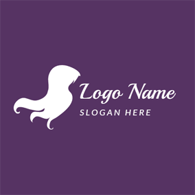 Women with Long Flowing Hair Logo - Free Hair Logo Designs. DesignEvo Logo Maker