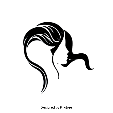 Women with Long Flowing Hair Logo - Hair PNG Image. Vectors and PSD Files. Free Download on Pngtree