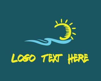 Green and Yellow Sun Logo - Sun Logos - Make a Sun Logo, Try it FREE | BrandCrowd