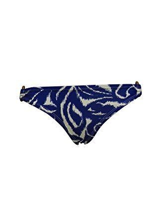 Blue and White Swirl Logo - Amazon.com: Shoshanna Womens Blue White Swirl Print Side Ring Bikini ...