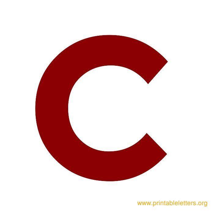 Red Letter C Logo - Pictures of Red Letter C - kidskunst.info
