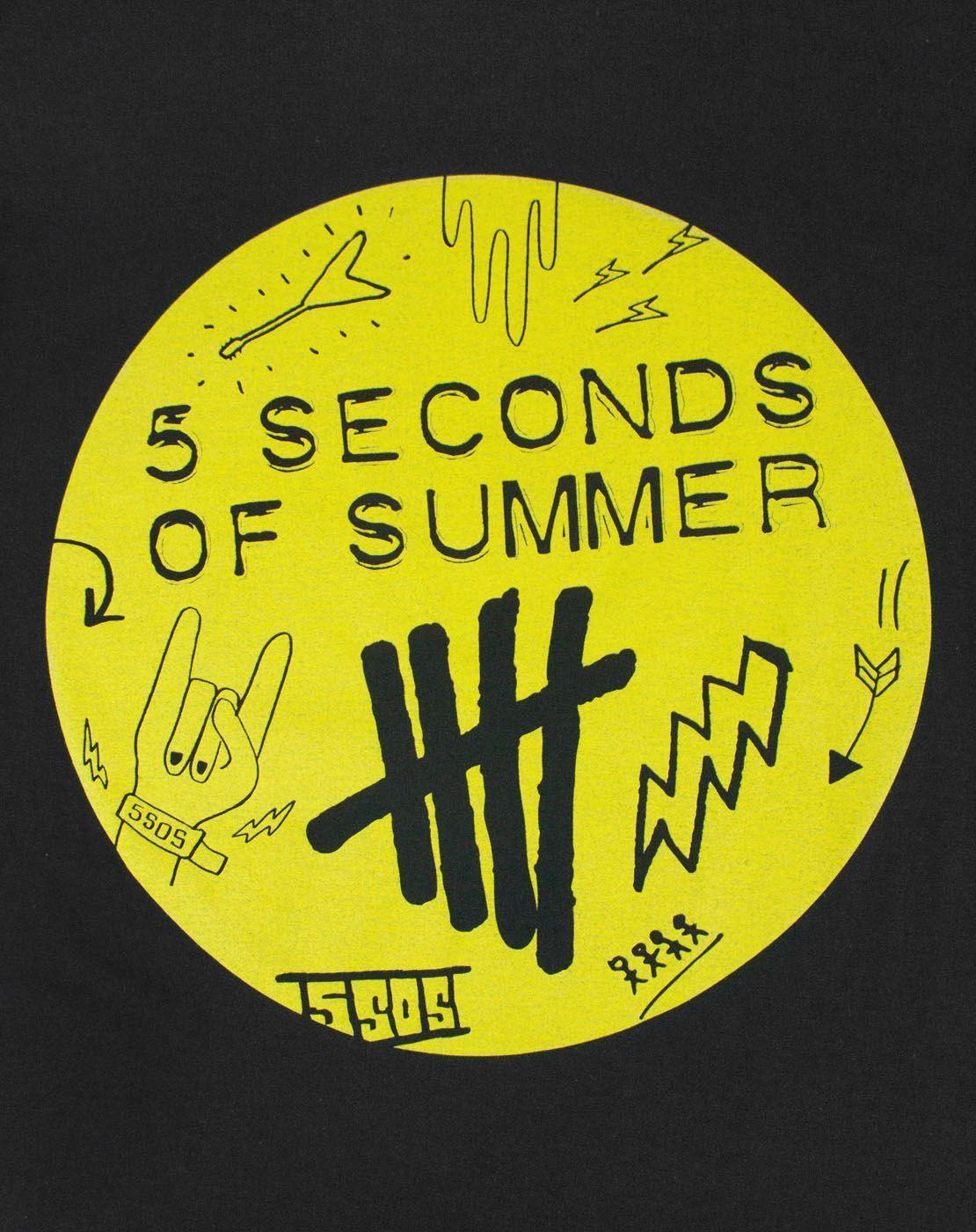 5 Seconds of Summer Logo - Seconds Of Summer Scribble Logo Women's T Shirt