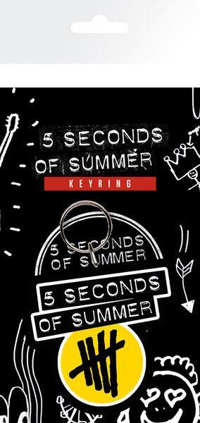 5 Seconds of Summer Logo - Seconds of Summer Logo Keyring. Sold at Abposters.com