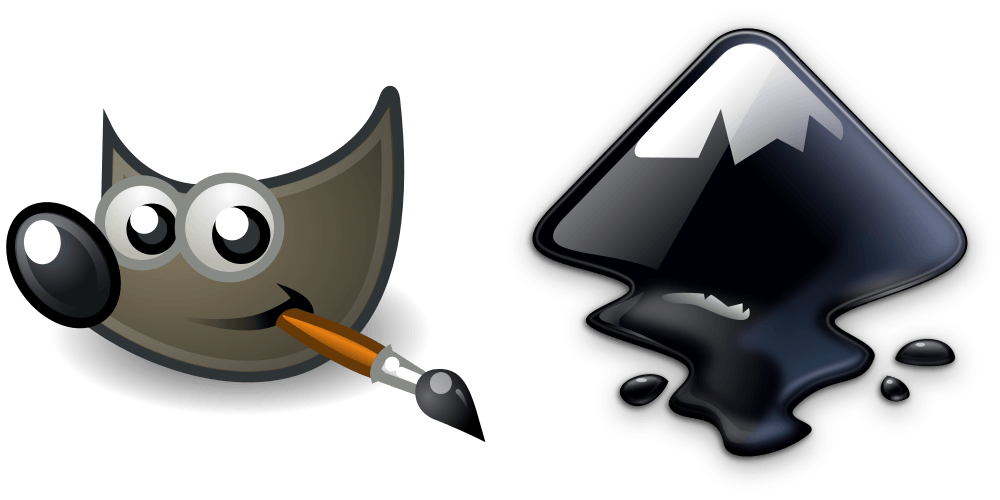 GIMP Logo - Convert a simple image to a vector graphic using GIMP and Inkscape ...