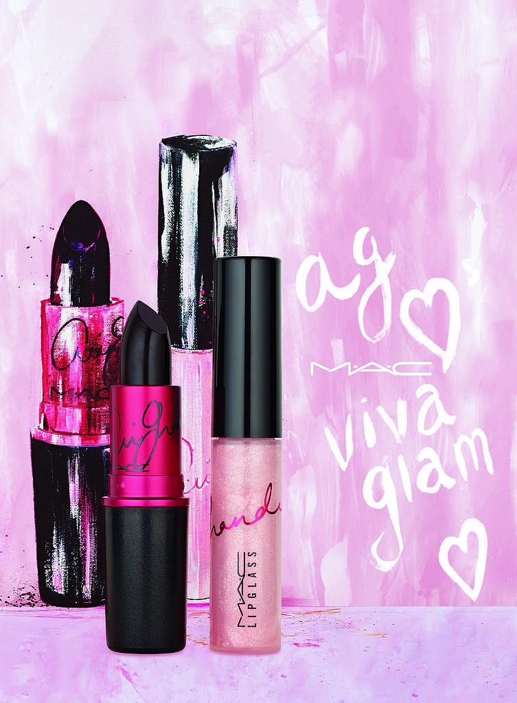 Pink Mac Cosmetics Logo - MAC Cosmetics reveals Ariana Grande as Viva Glam spokeswoman ...