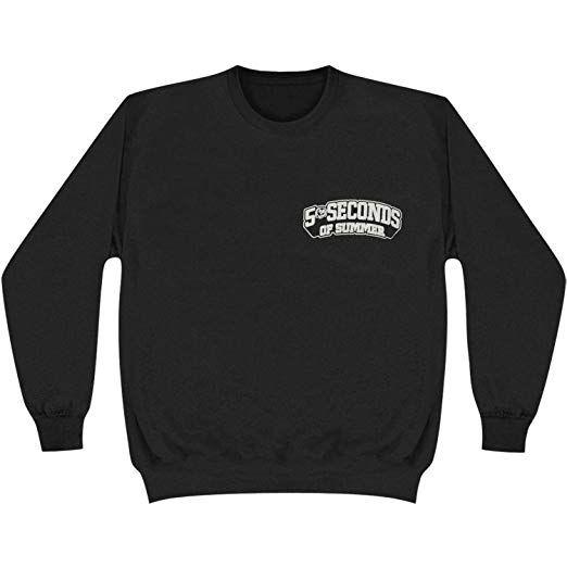 5 Seconds of Summer Logo - 5SOS 5 Seconds of Summer Skull Logo Crewneck Pullover