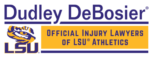 LSU Official Logo - Official Injury Lawyers of LSU Athletics - Dudley DeBosier