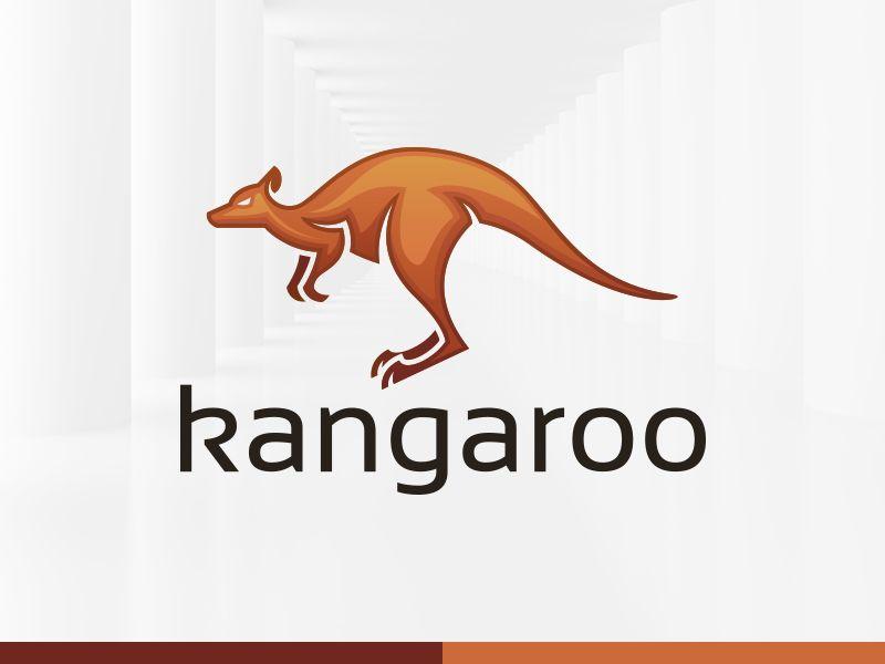 Kangaroo Soccer Logo - Kangaroo Logo Template