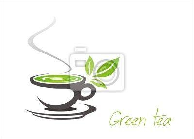 Leaf Business Logo - Green Tea, Tea Leaves , Business Logo Design Poster | Shopping Posters