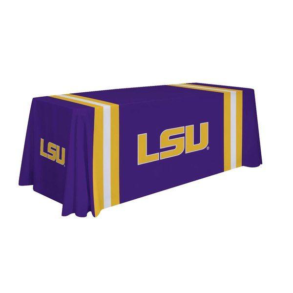 LSU Official Logo - LSU Tigers 6' Logo Table Throw. Official LSU Tigers Store