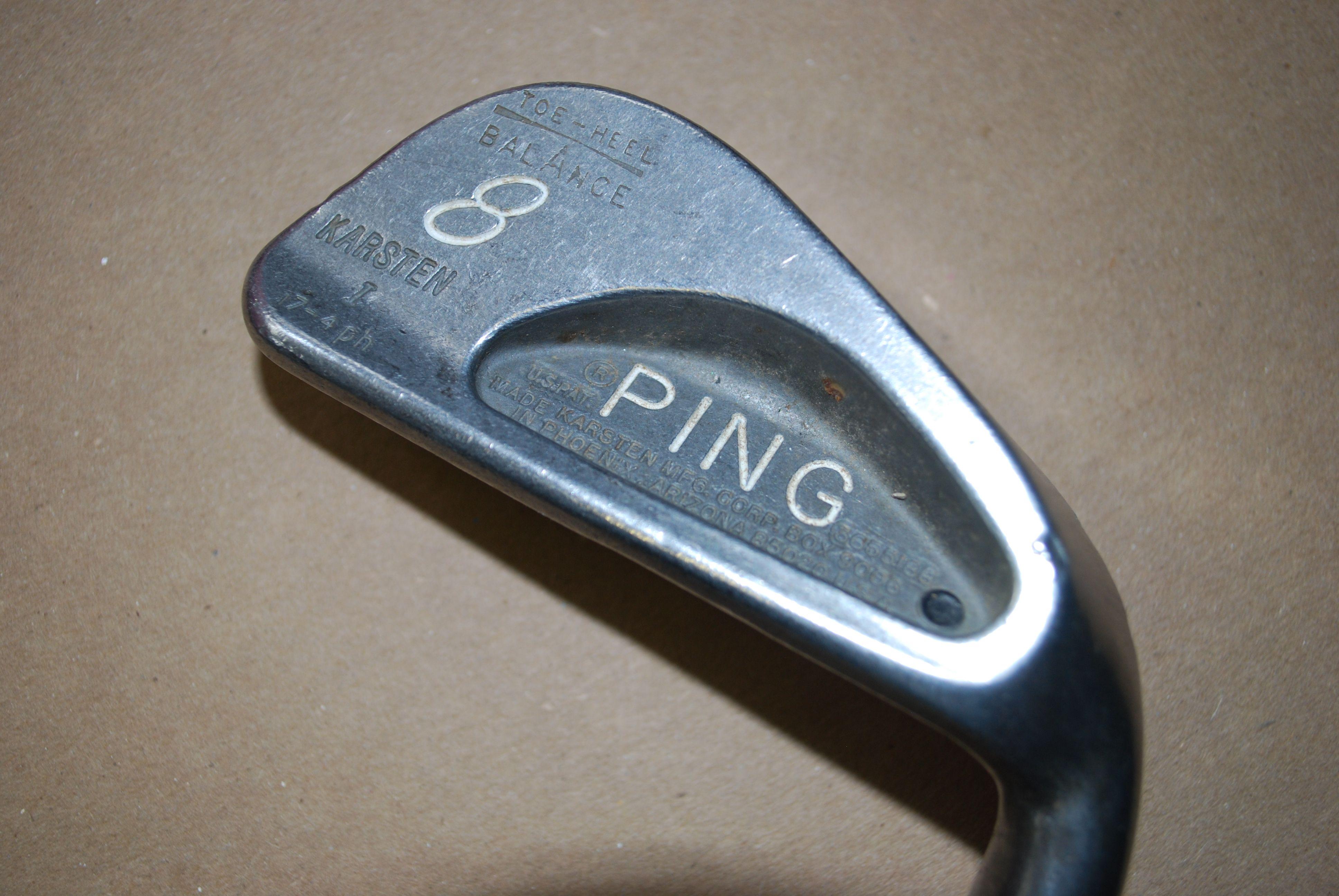 Old Ping Golf Logo - Value of old set of Pings., Grips, Shafts, Fitting