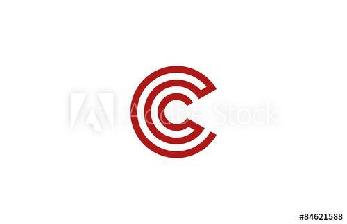 Red Letter C Logo - Letter C Logo vector alphabet design element template. ABC conce ...