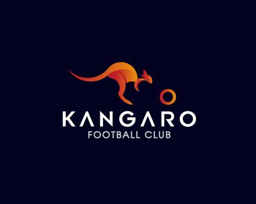 Kangaroo Soccer Logo - 50 Soccer Logo Ideas to Celebrate the Football World Cup