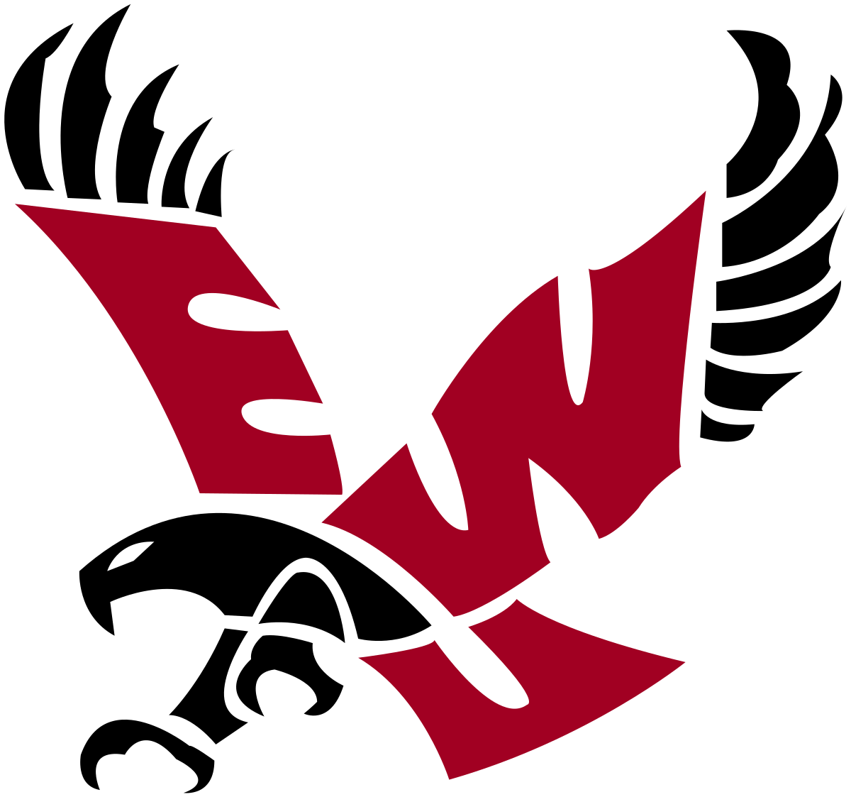 Two Eagles Logo - Eastern Washington Eagles