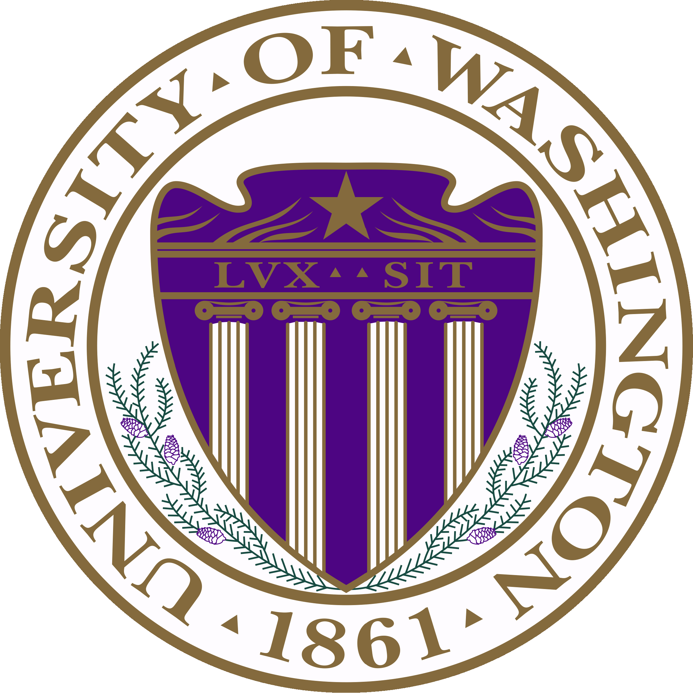 Washington Logo - University Of Washington Logo E. Baker Of Kentucky