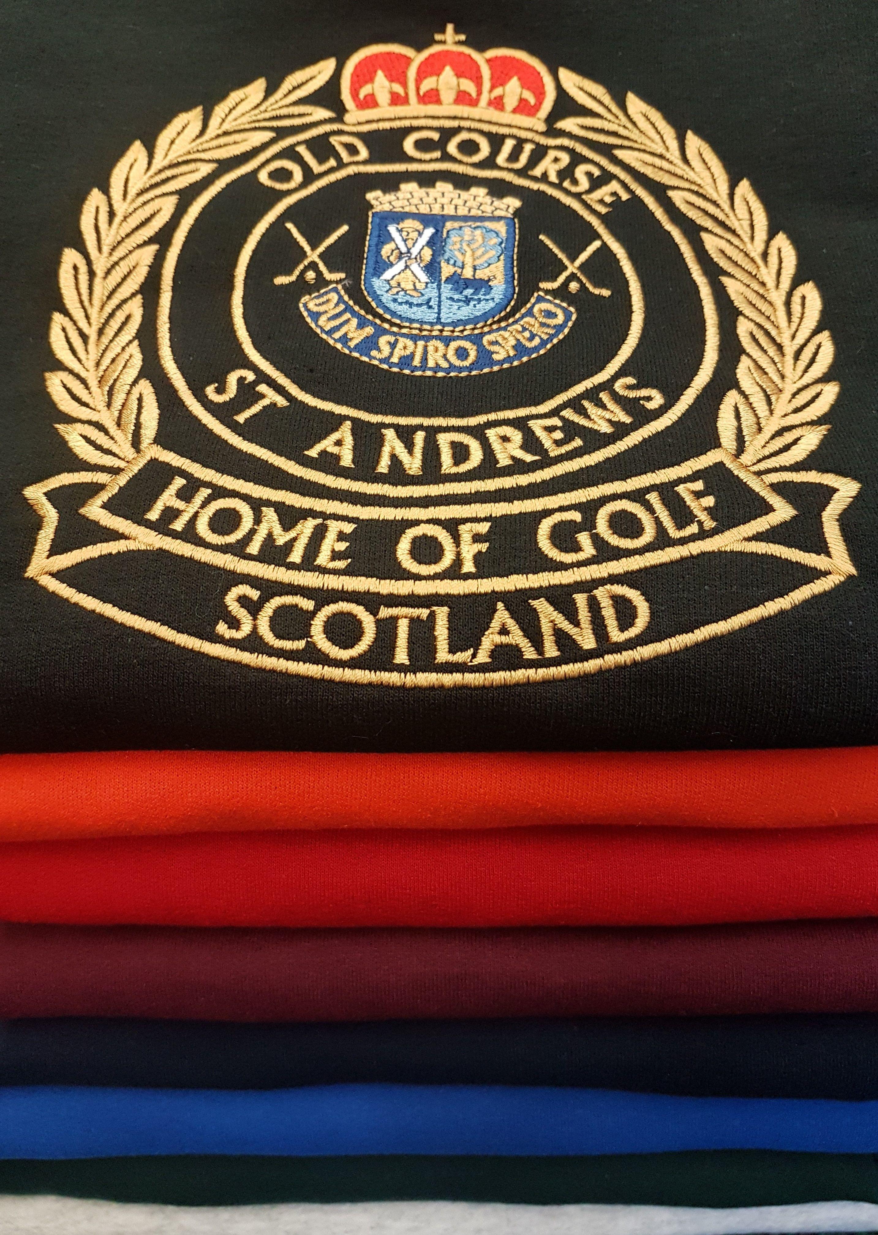 Old Ping Golf Logo - Tonal & Gold Embroidered Sweatshirts @thegolfshopofstandrews - The ...