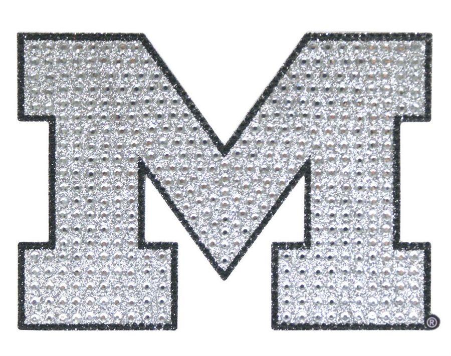 Bling Logo - U of M Bling Logo Adhesive Decal